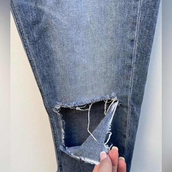 RAG & BONE - the Dre boyfriend jean in mariner womens size 27 - Picture 5 of 8